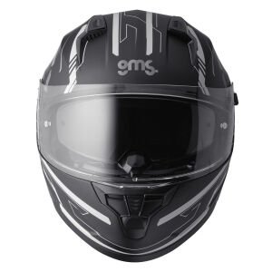 Gms Hexago Kapalı Kask Mat Gri - 2XL