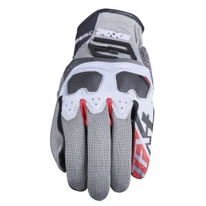Five TFX4 Motosiklet Eldiveni Gri / Kırmızı - M / 09
