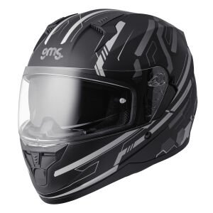 Gms Hexago Kapalı Kask Mat Gri - M