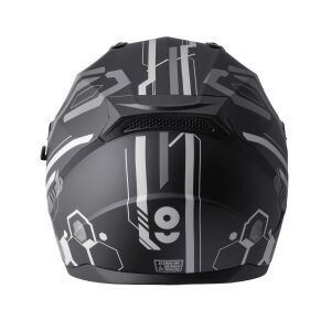 Gms Hexago Kapalı Kask Mat Gri - M