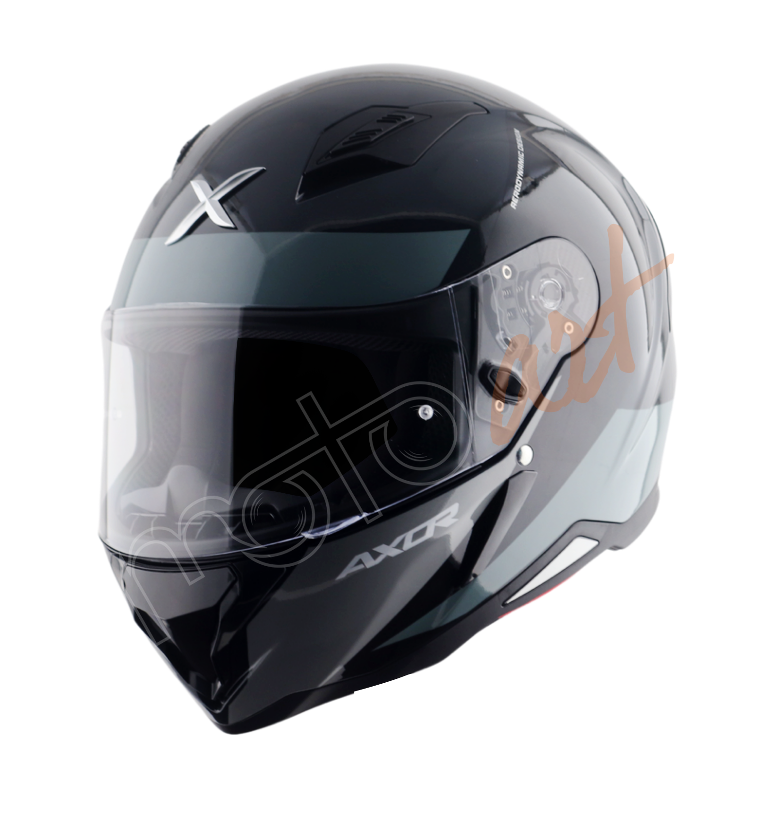 Axor Hunter Turbo Kask Black Grey