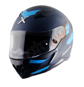 Axor Hunter Cornet Kask Black Blue Mat
