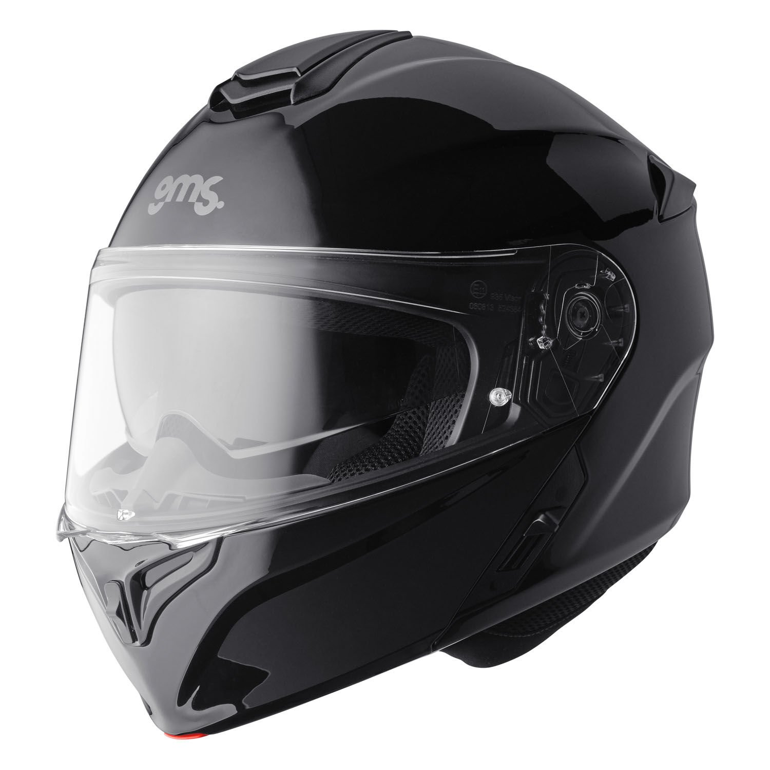 Gms Aperio Çene Açılır Kask Siyah - XL