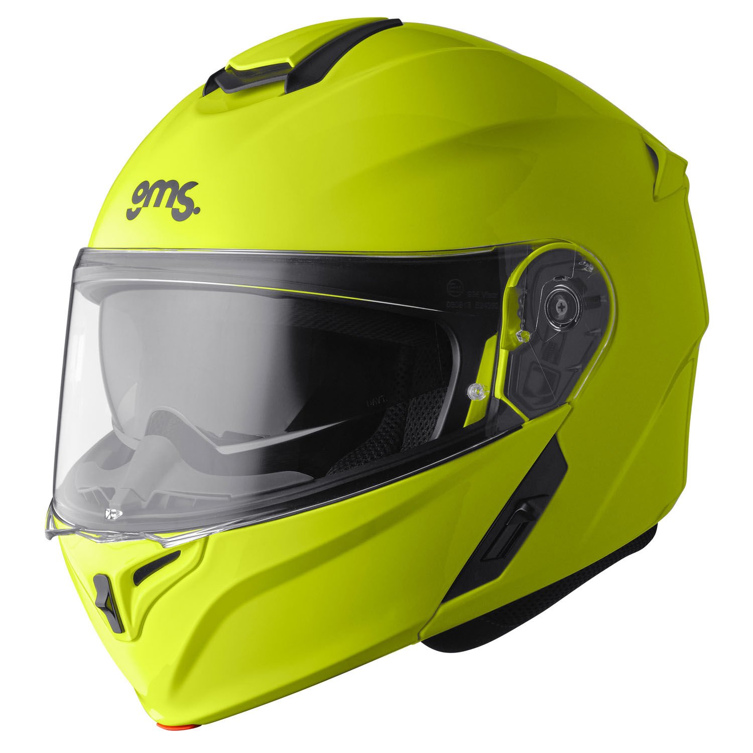 Gms Aperio Çene Açılır Kask Sarı - M