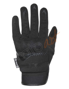 GMS Jet-City Germas Motosiklet Eldiveni - Black