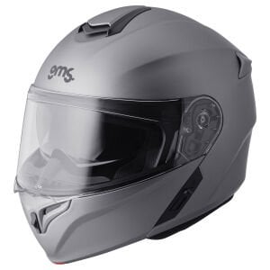 Gms Aperio Çene Açılır Kask Mat Metalik Gri - M