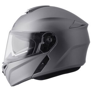 Gms Aperio Çene Açılır Kask Mat Metalik Gri - XL