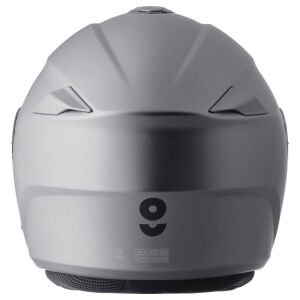 Gms Aperio Çene Açılır Kask Mat Metalik Gri - XL