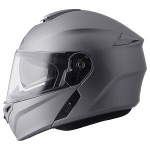 Gms Aperio Çene Açılır Kask Mat Metalik Gri - XS