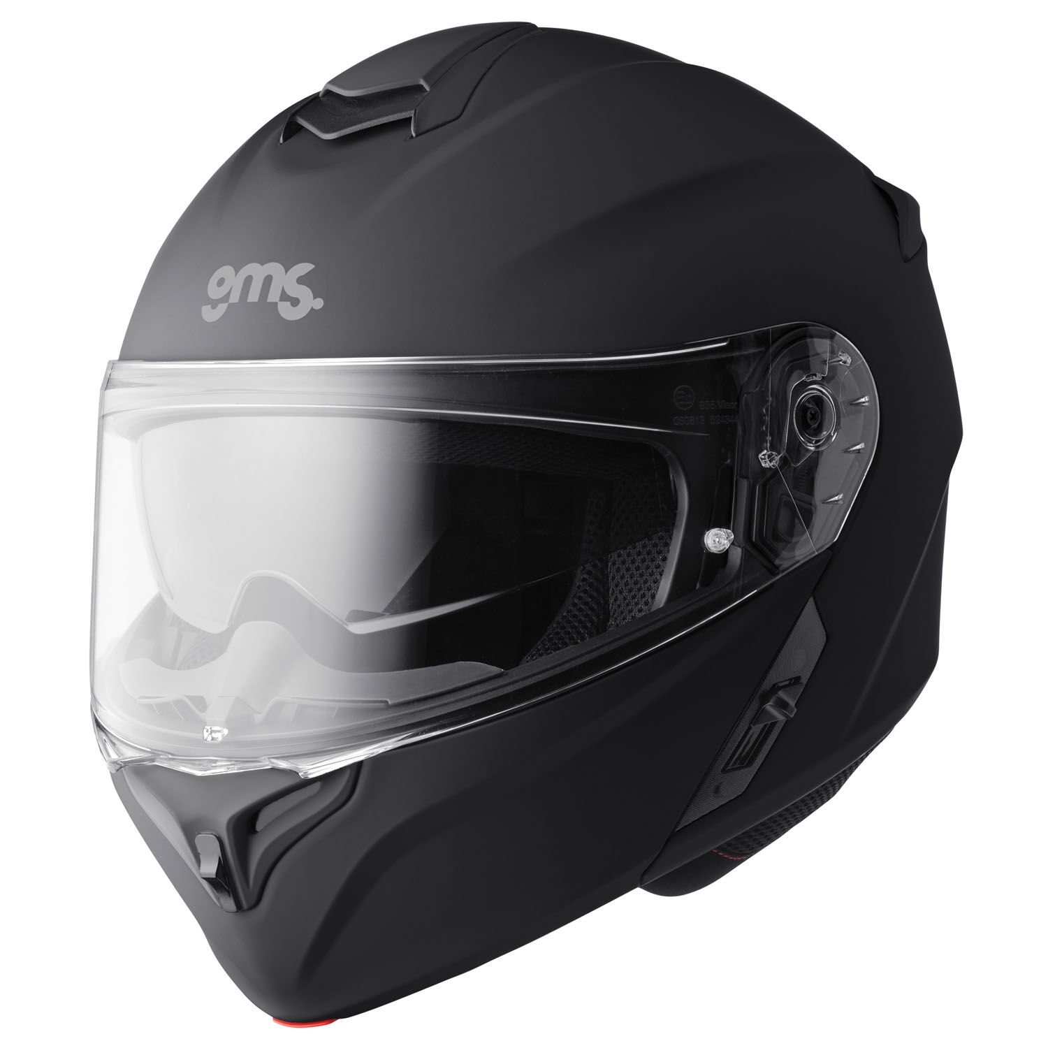 Gms Aperio Çene Açılır Kask Mat Siyah - M