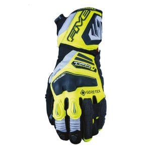 Five TFX1 GTX Su Geçirmez Motosiklet Eldiveni Sarı / Gri - L / 10