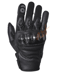 GMS Solis Motosiklet Eldiveni - Black