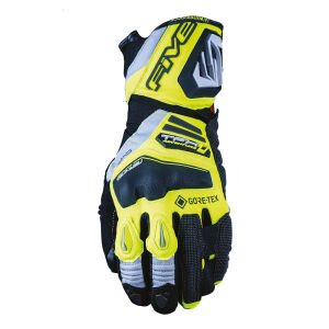 Five TFX1 GTX Su Geçirmez Motosiklet Eldiveni Sarı / Gri - XL / 11