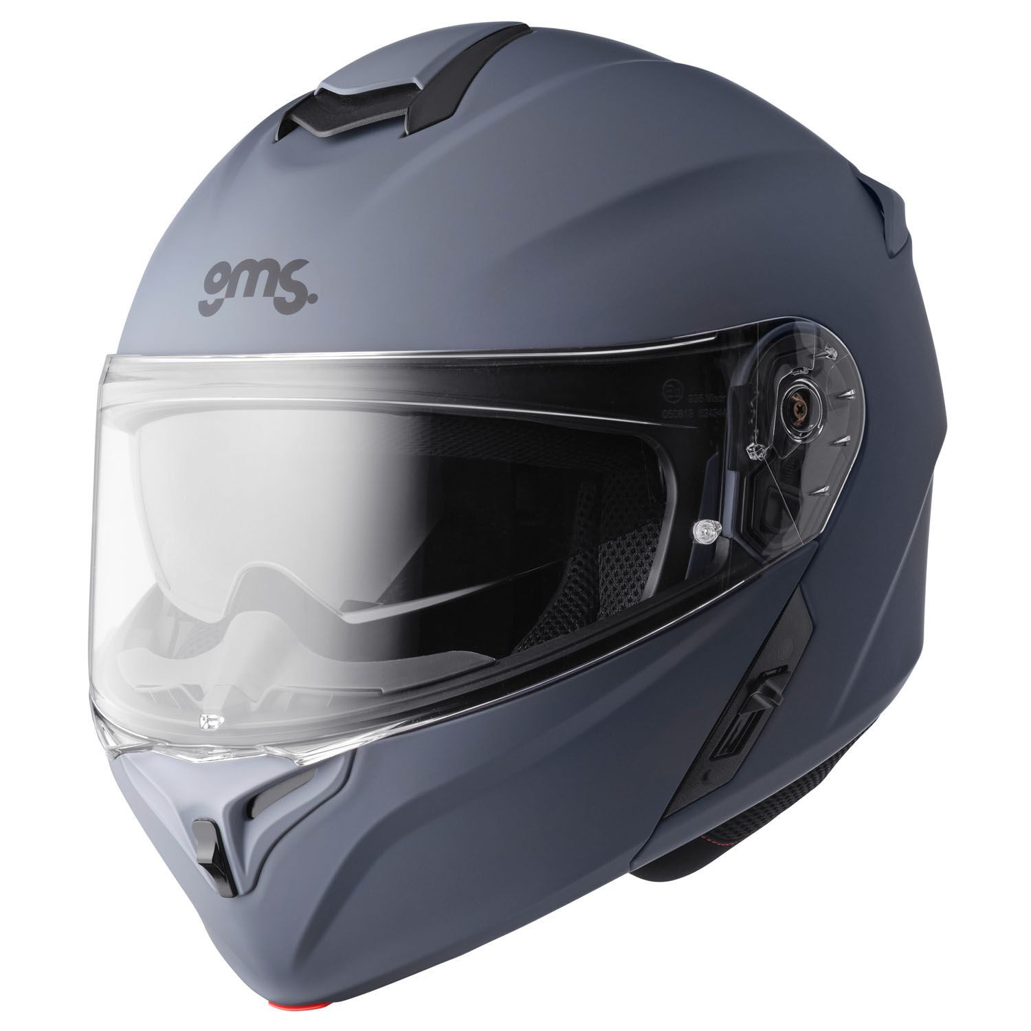 Gms Aperio Çene Açılır Kask Mat Gri - S