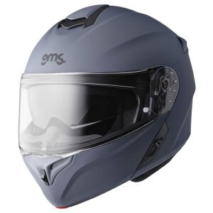 Gms Aperio Çene Açılır Kask Mat Gri - XS