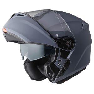 Gms Aperio Çene Açılır Kask Mat Gri - XS