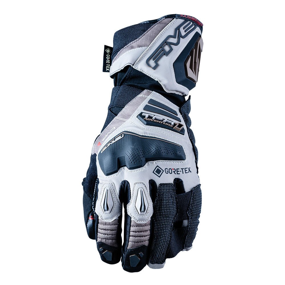 Five TFX1 GTX Su Geçirmez Motosiklet Eldiveni Bej / Kahverengi - 3XL / 13