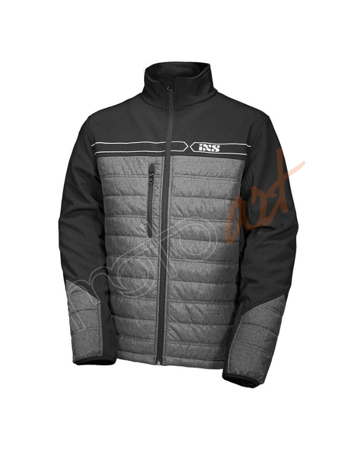 IXS Team Softshell Motosiklet Montu - Black Grey