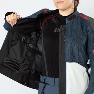 IXS Tourster-BigAir 1.0 Motosiklet Montu Mavi - 2XL - Kadın