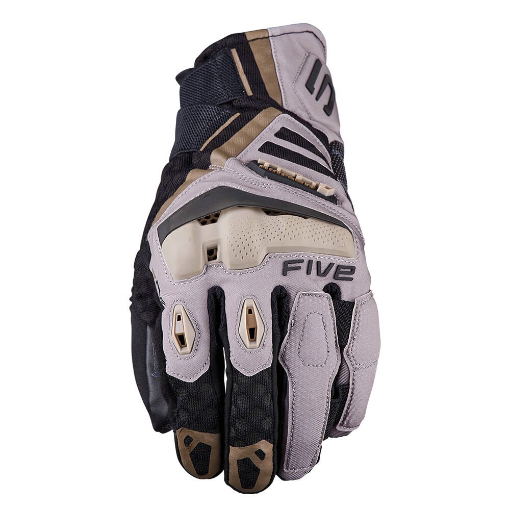 Five TFX1 Airflow Motosiklet Eldiveni Bej / Kahverengi - XL / 11