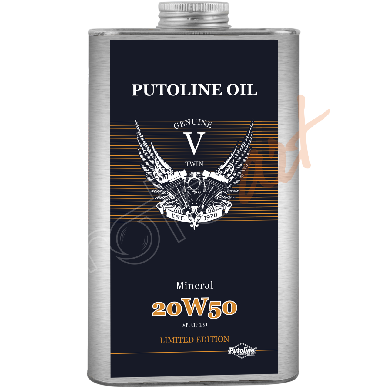 Putoline GENUINE V -TWIN MINERAL 20W-50 Motor Yağı 1L