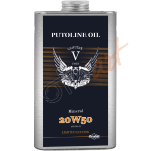 Putoline GENUINE V -TWIN MINERAL 20W-50 Motor Yağı 1L
