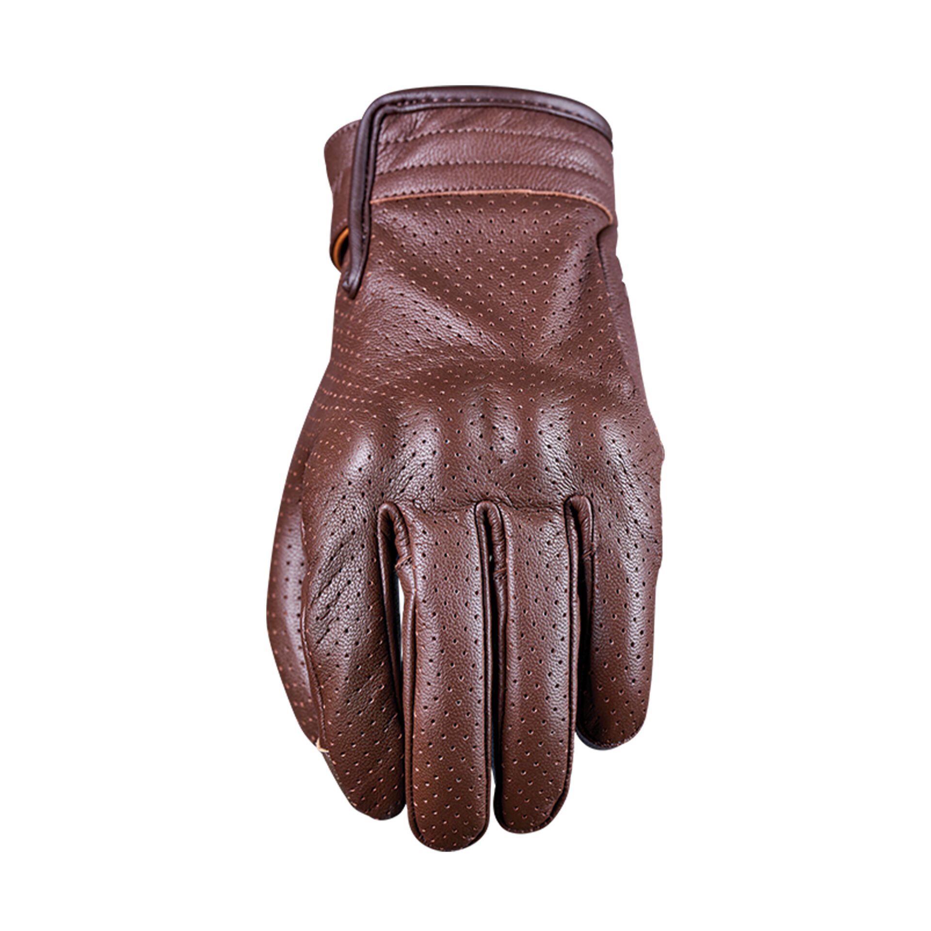 Five Mustang Evo Motosiklet Eldiveni Kahverengi - 2XL / 12