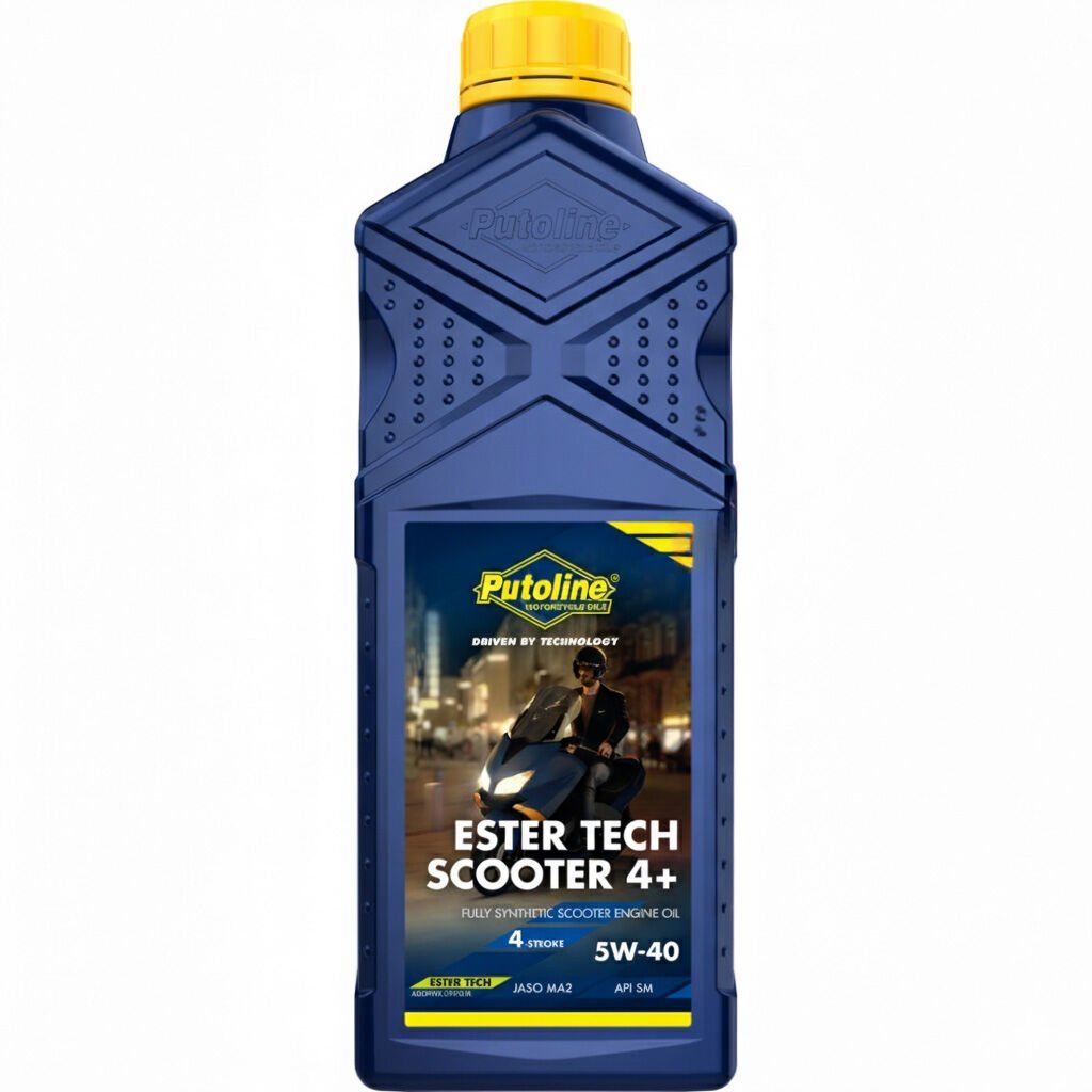 Putoline Ester Tech Scooter 4+ 5W-40 Motosiklet Yağı