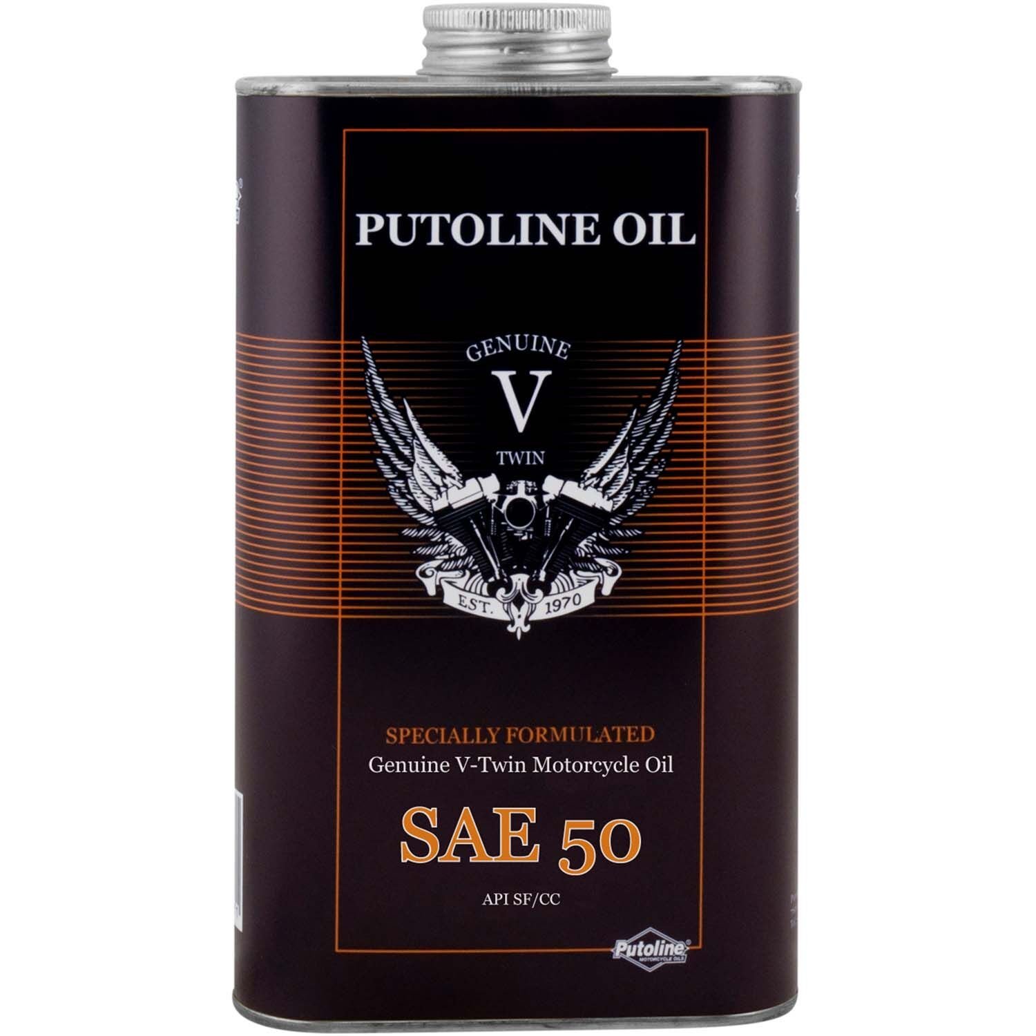 Putoline Genuine V-Twin SAE 50 Motosiklet Yağı