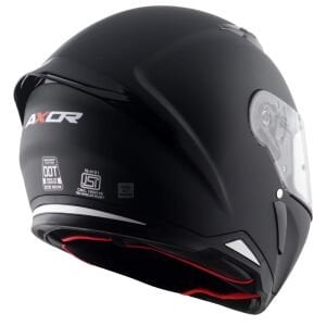 Axor Hunter Kapalı Kask Mat Siyah Gri - M