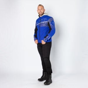 IXS Rapid-STX 1.0 Su Geçirmez Motosiklet Montu Mavi - 3XL