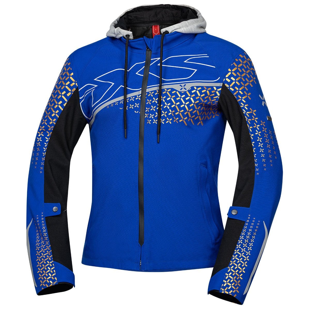 IXS Rapid-STX 1.0 Su Geçirmez Motosiklet Montu Mavi - 5XL