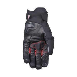 Five Boxer Evo WP Su Geçirmez Motosiklet Eldiveni Siyah / Kırmızı - M / 09