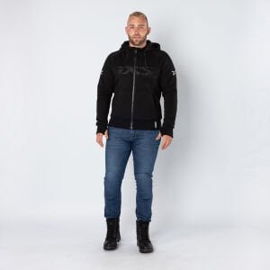 IXS Rapid 1.0 Hoodie Siyah - 2XL - Erkek