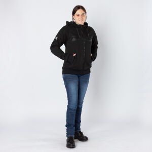 IXS Rapid 1.0 Hoodie Siyah - XL - Kadın