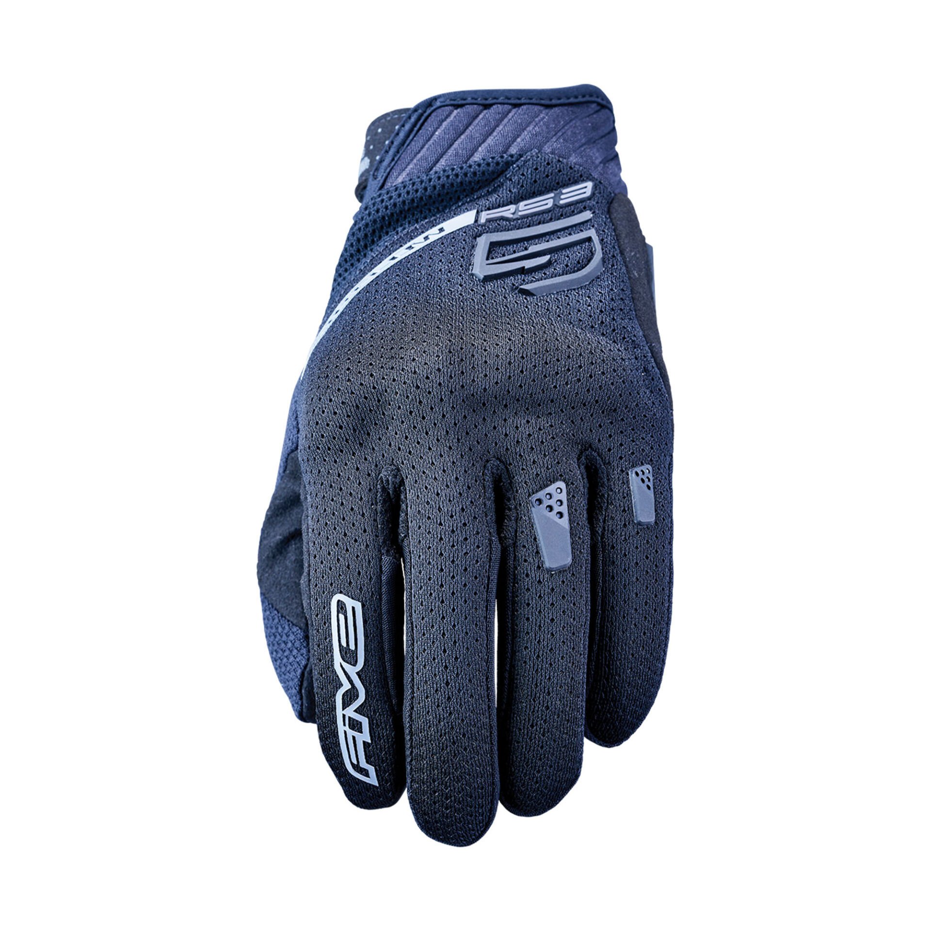 Five RS3 Evo Airflow Motosiklet Eldiveni Siyah - XL / 11
