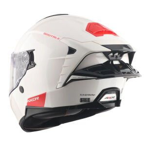 Axor Brutale Kapalı Kask Beyaz - M