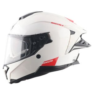 Axor Brutale Kapalı Kask Beyaz - XL