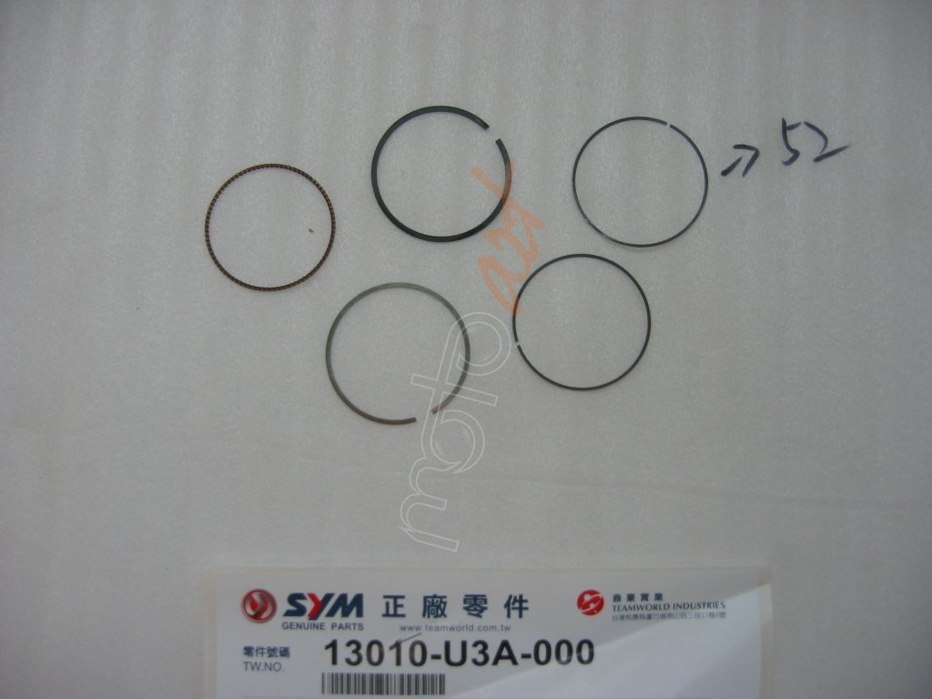 SYM PISTON SEGMANI SET FIDDLE 3 125-CROX125