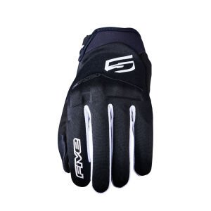 Five Globe Evo Motosiklet Eldiveni Siyah / Beyaz - 3XL / 13