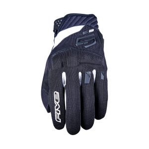 Five RS3 Evo Motosiklet Eldiveni Siyah / Beyaz - M / 09