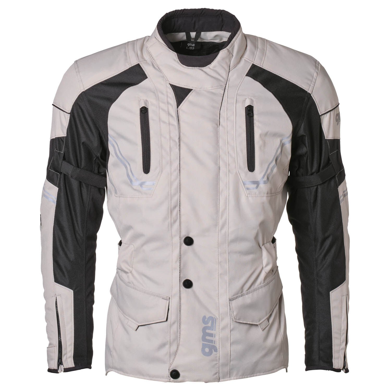 Gms Taylor WP Su Geçirmez Motosiklet Montu Bej / Siyah - 5XL - Kadın