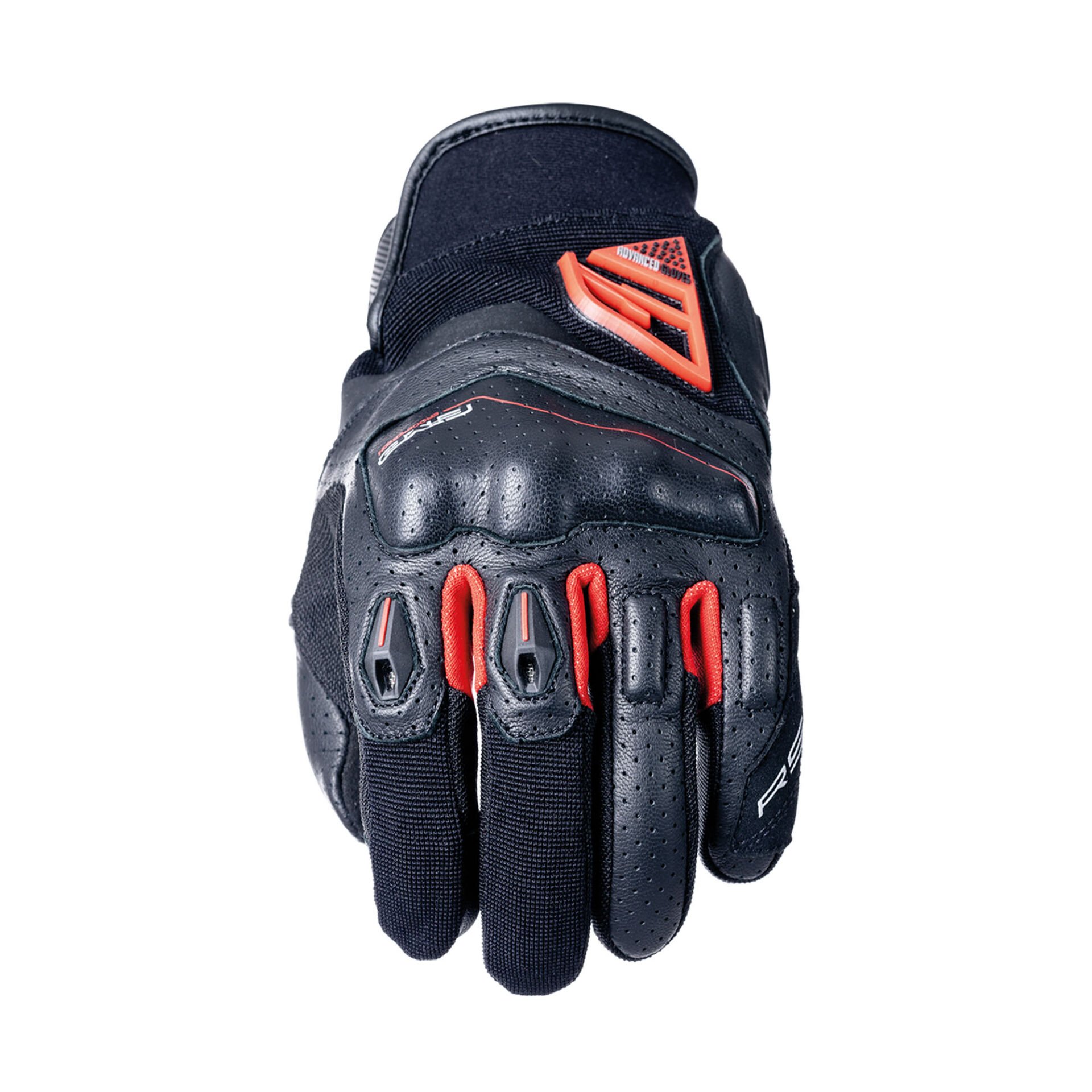 Five RS2 Evo Motosiklet Eldiveni Siyah / Kırmızı - 2XL / 12