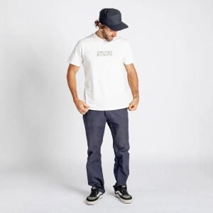 IXS Brand Organic 2.0 Tişört Beyaz - L - Erkek