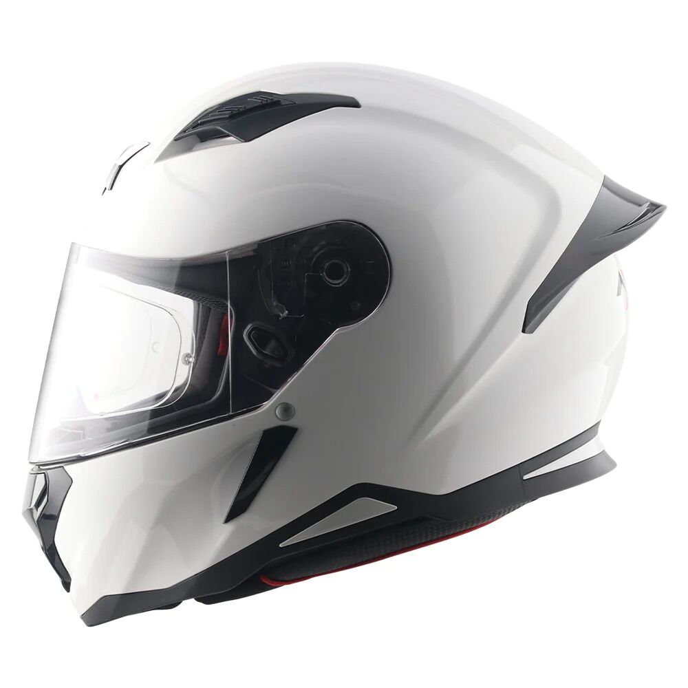 Axor Hunter Kapalı Kask İnci Beyazı - L
