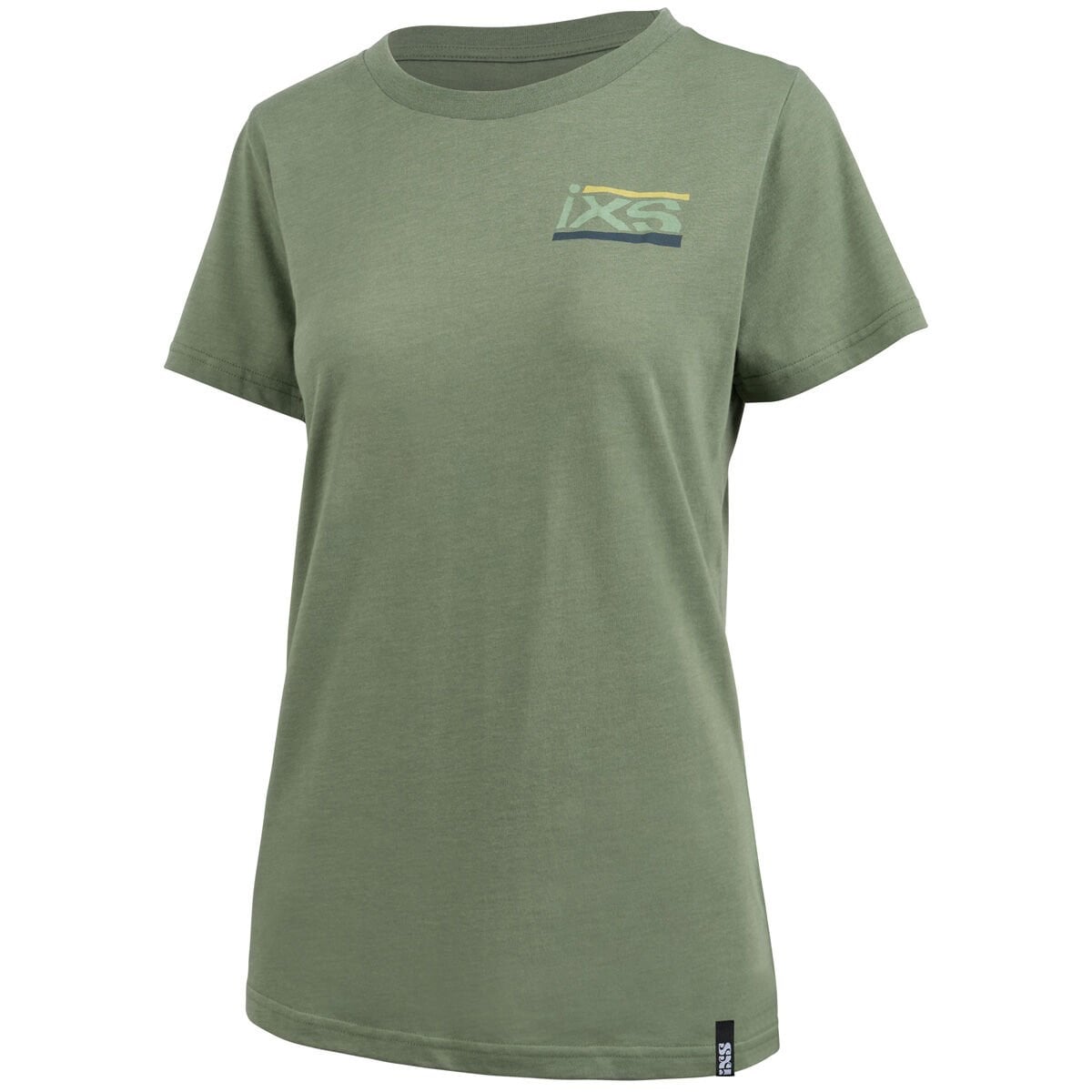 IXS Arch Organic Tişört Yeşil - 44 / 3XL - Kadın