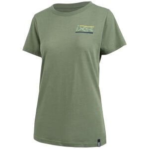 IXS Arch Organic Tişört Yeşil - 44 / 3XL - Kadın