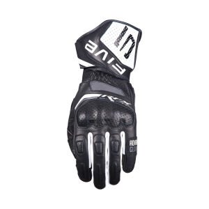 Five RFX Sport Evo Motosiklet Eldiveni Siyah / Beyaz - S / 08