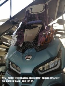 Sym Adx 125 Tur Camı