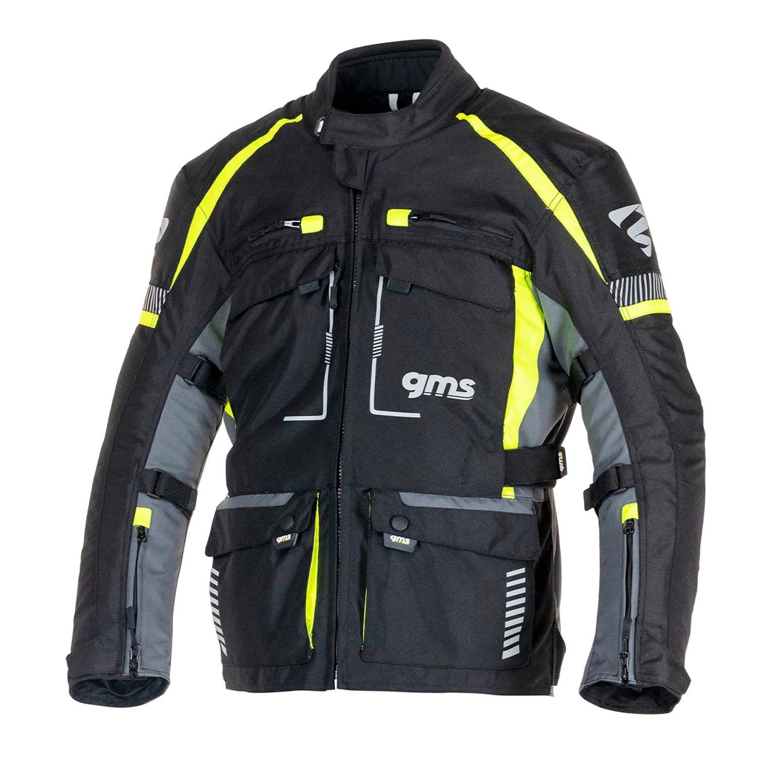 Gms Everest WP 3 Katmanlı Motosiklet Montu Siyah / Antrasit - L